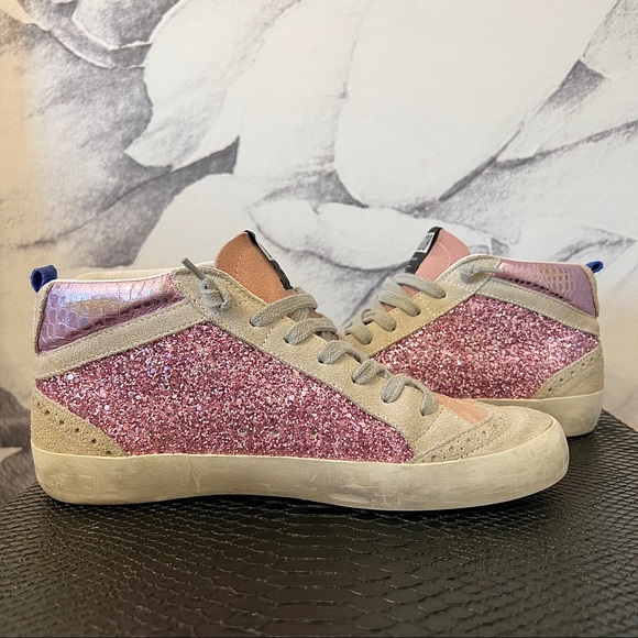 HTF GOLDEN GOOSE Midstar PINK/PURPLE 🦄 37 - Picture 8 of 12